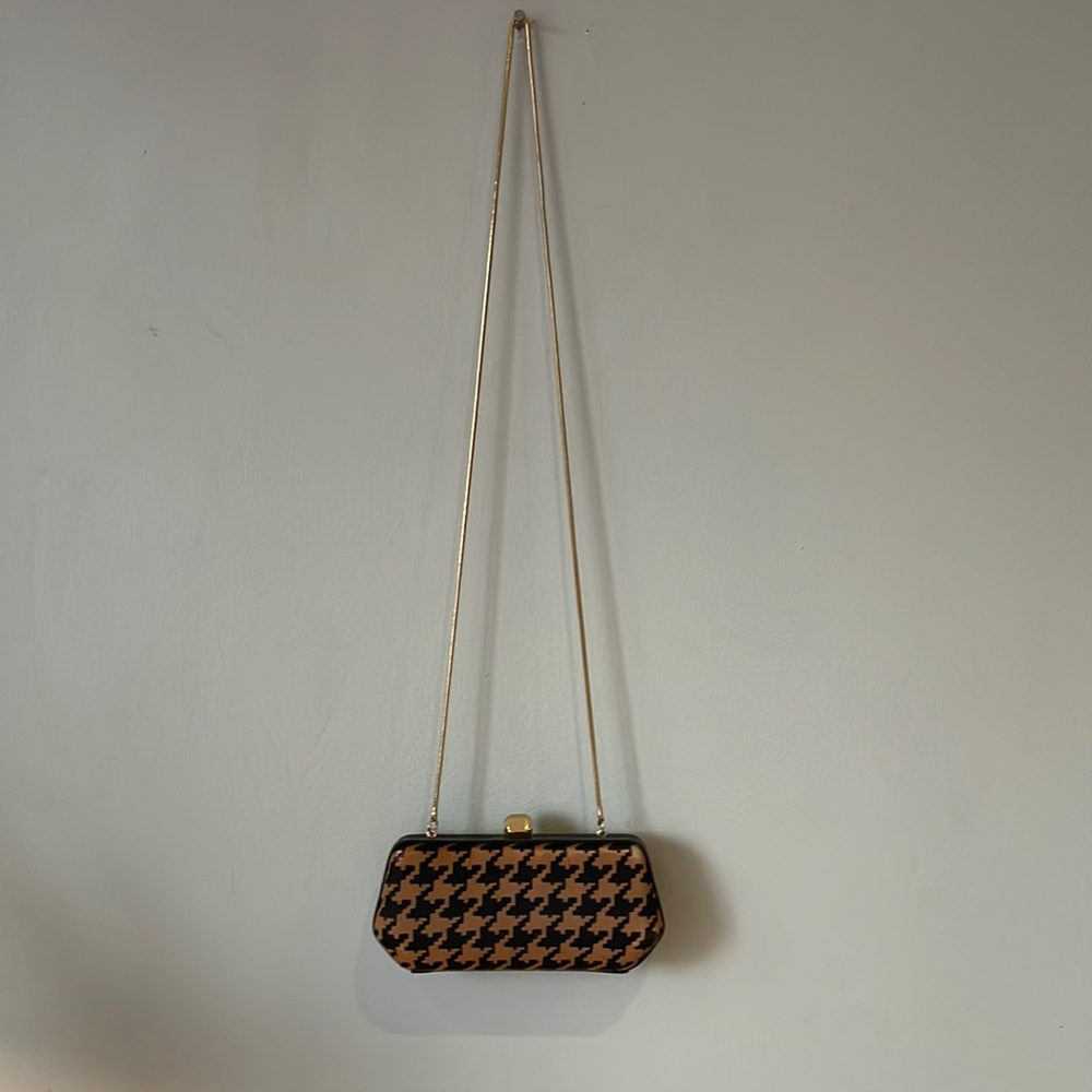 One of a Kind Rebecca Minkoff Mohair Houndstooth Clutch/Crossbody